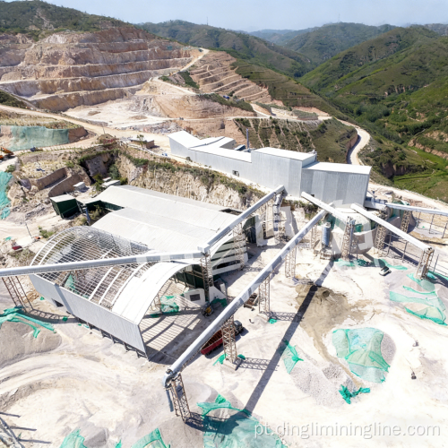 Linha de produção de cal queimada de 600 TPH